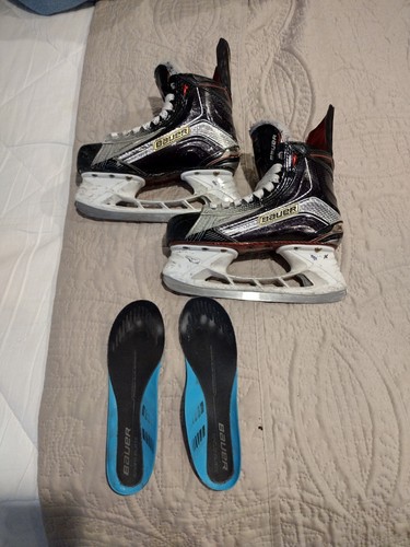 Ice hockey skates - ice, skates,